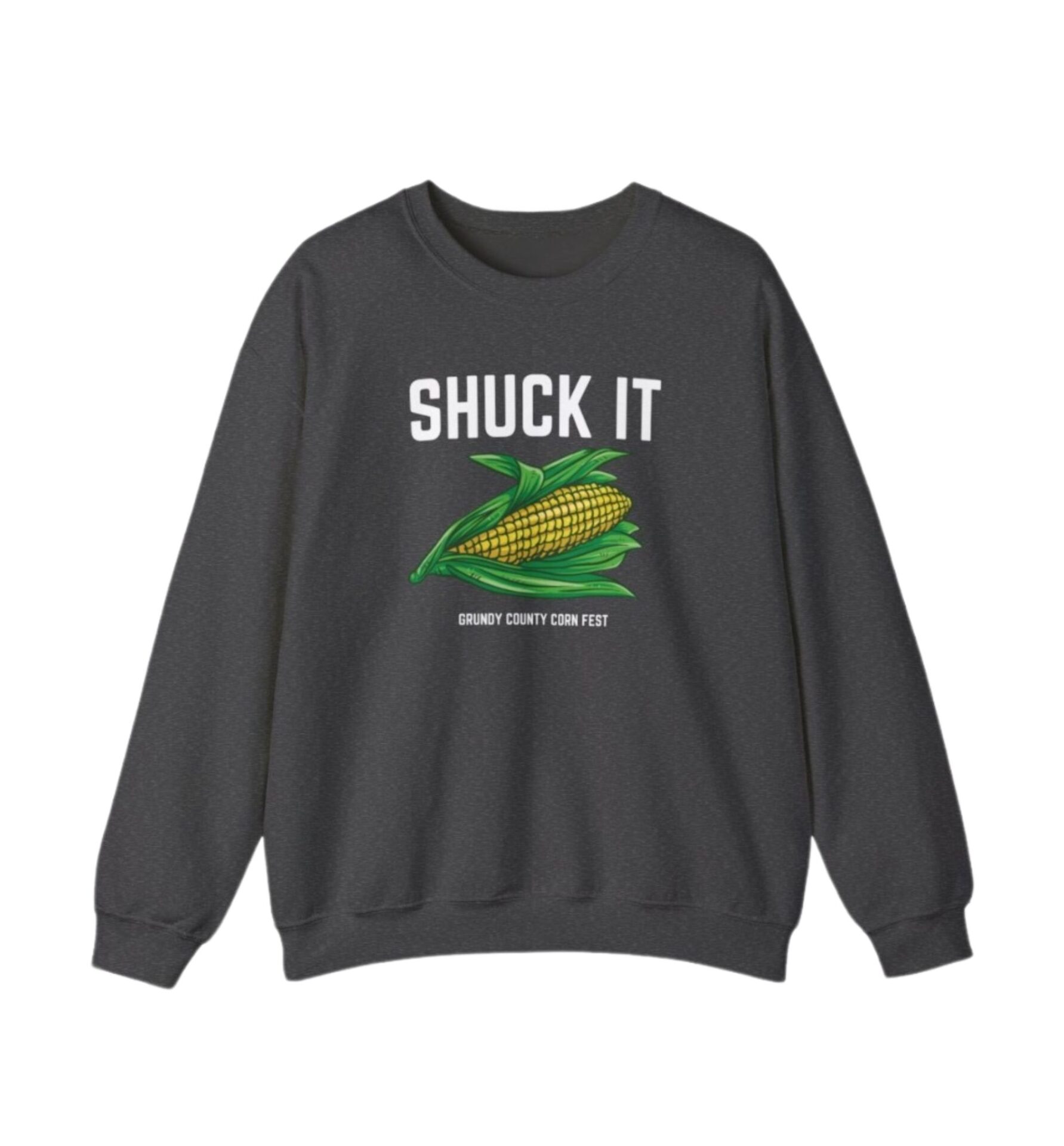 Shuck It Grundy County Corn Fest sweatshirt