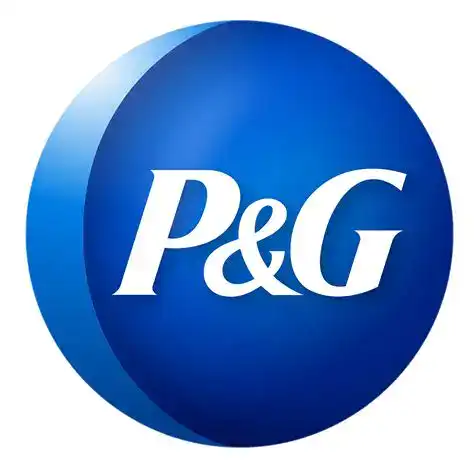 Procter & Gamble P&G blue circular logo