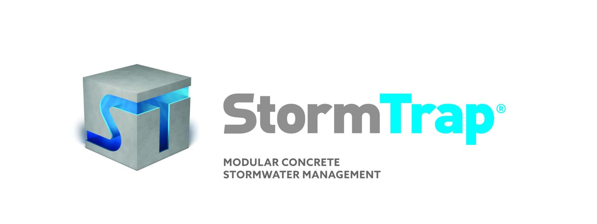 Modular concrete stormwater management system logo