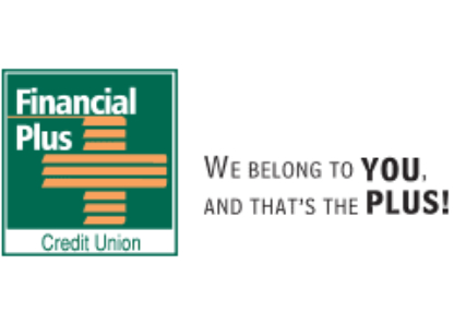 Financial Plus Credit Union logo and slogan