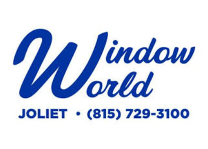 Window World Joliet logo with phone number